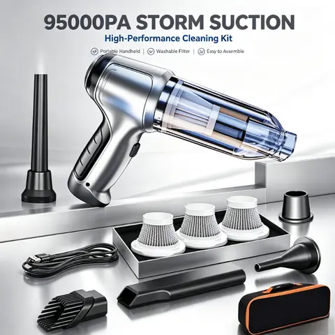 Cordless handheld car vacuum